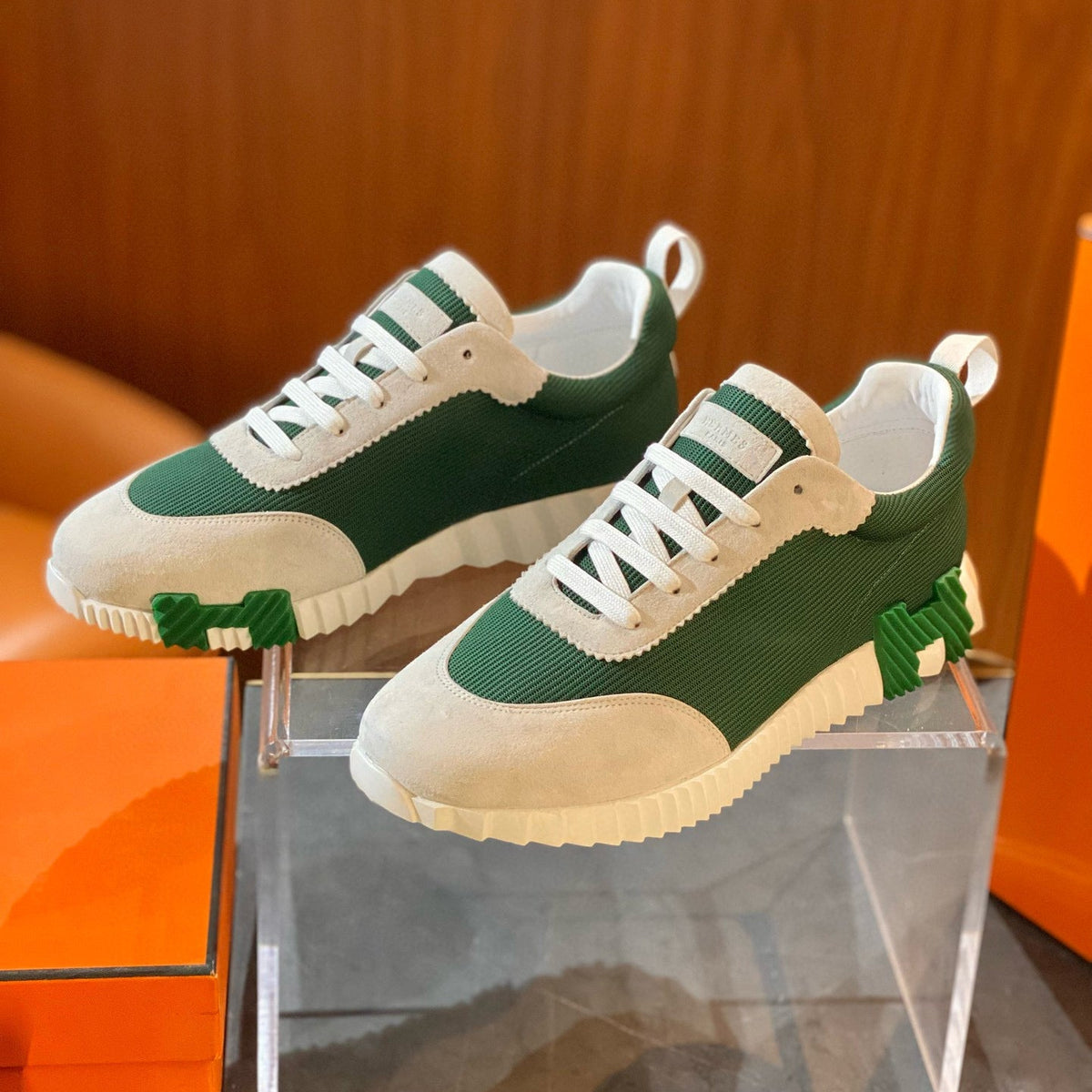 Shoes- Herm Bouncing Sneakers Comfortable Everyday Designer Shoes