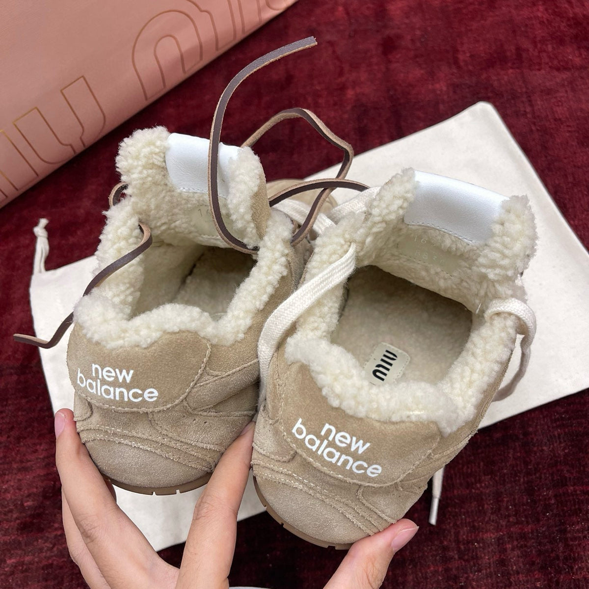 New Balance Shoes- New Balance Miu M x New Balance Trainers Luxury Lifestyle Designer Footwear