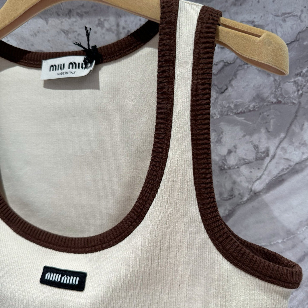 Tops- Miu M Top Premium Designer Casual Top