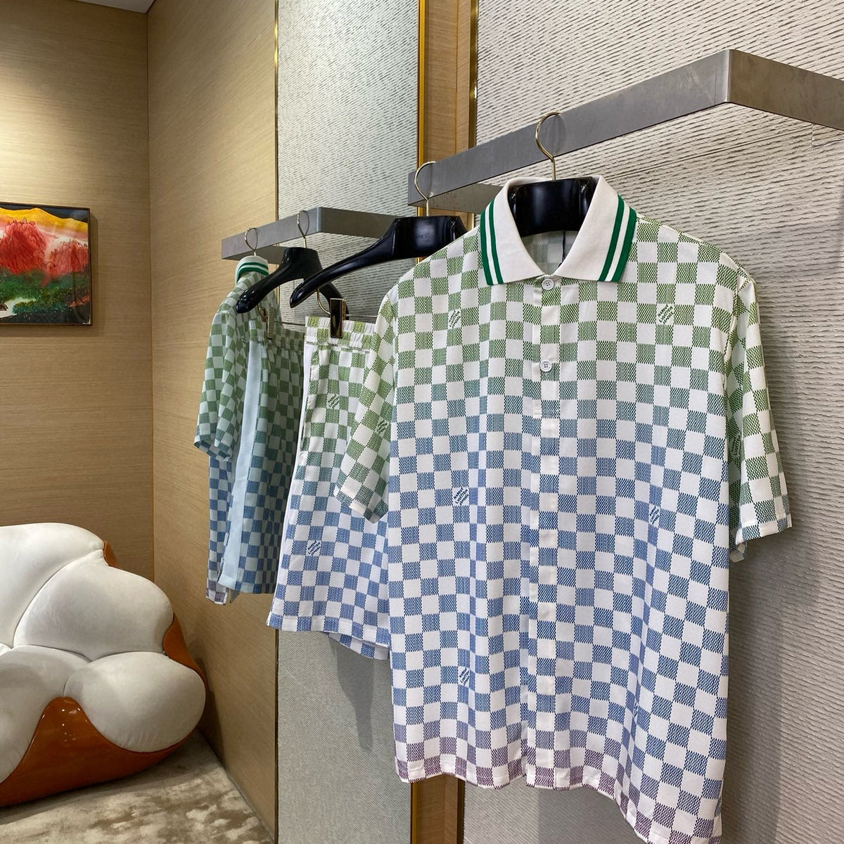 Louis Vuitton Polo Shirts- Louis Vuitton Lou Polo Shirt Classic Designer Cotton Polo Shirt