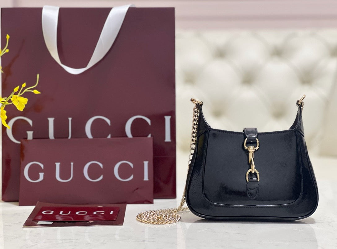 Gucci Bags- Gucci Jackie Notte Mini Bag Elegant Everyday Designer Handbag