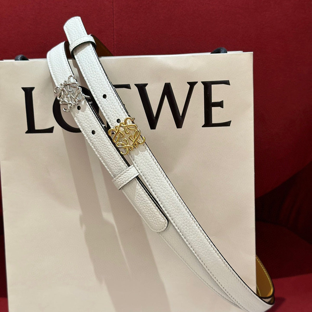 Belts- Loew Belt 20mm Premium Leather Designer Belt