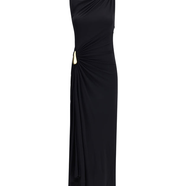Bottega Veneta Dresses? Bottega Veneta Women Draped Jersey Dress Luxury Party Occasion Dress