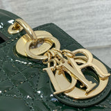 Christian Dior Mini Lady Bag detail shot – designer craftsmanship and quality
