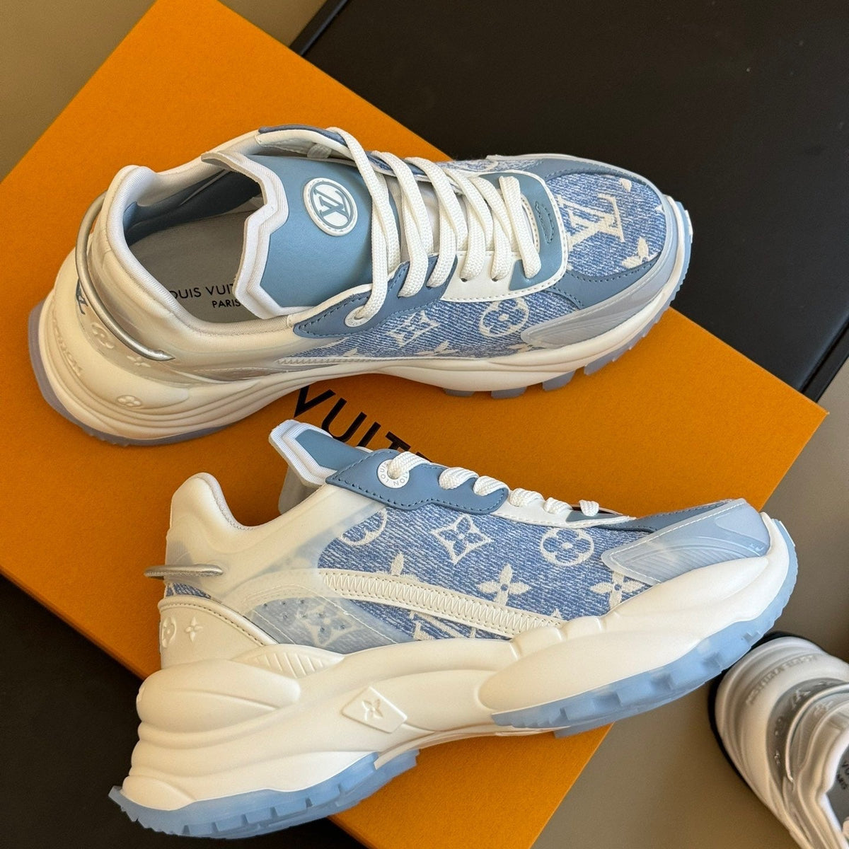 Louis Vuitton Shoes- Louis Vuitton Lou Run 55 Trainers Premium Designer Casual Shoes