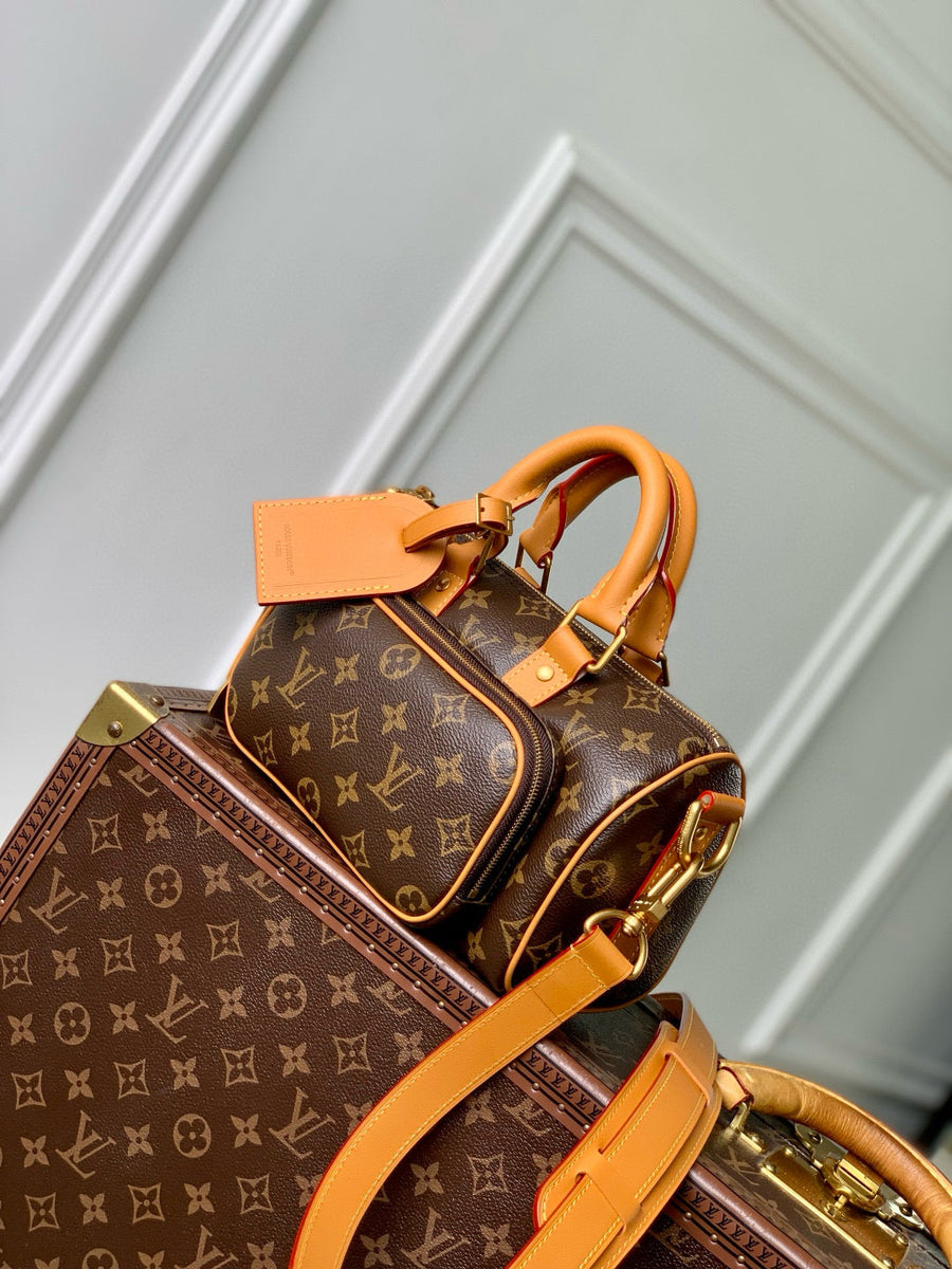Louis Vuitton Bags- Louis Vuitton Lou Keepall 25 Cargo Bag Elegant Everyday Designer Handbag