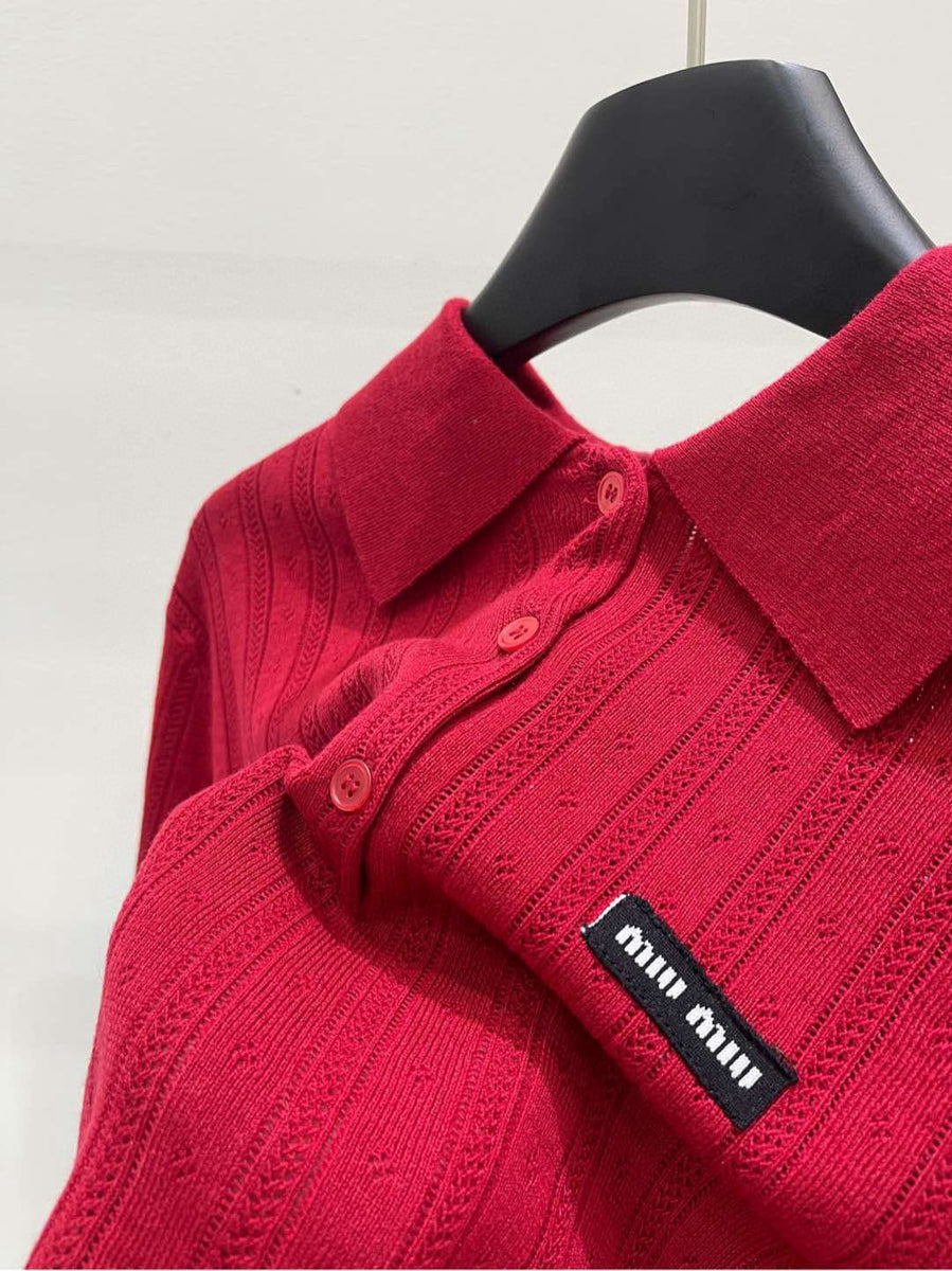 Polo Shirts- Miu M Polo Premium Everyday Polo Shirt