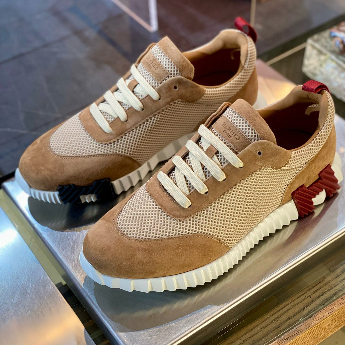 Shoes- Herm Bouncing Sneakers Luxury Lifestyle Designer Footwear