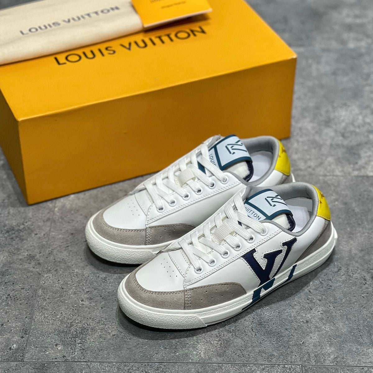 Louis Vuitton Shoes- Louis Vuitton Lou Trainers Premium Designer Casual Shoes