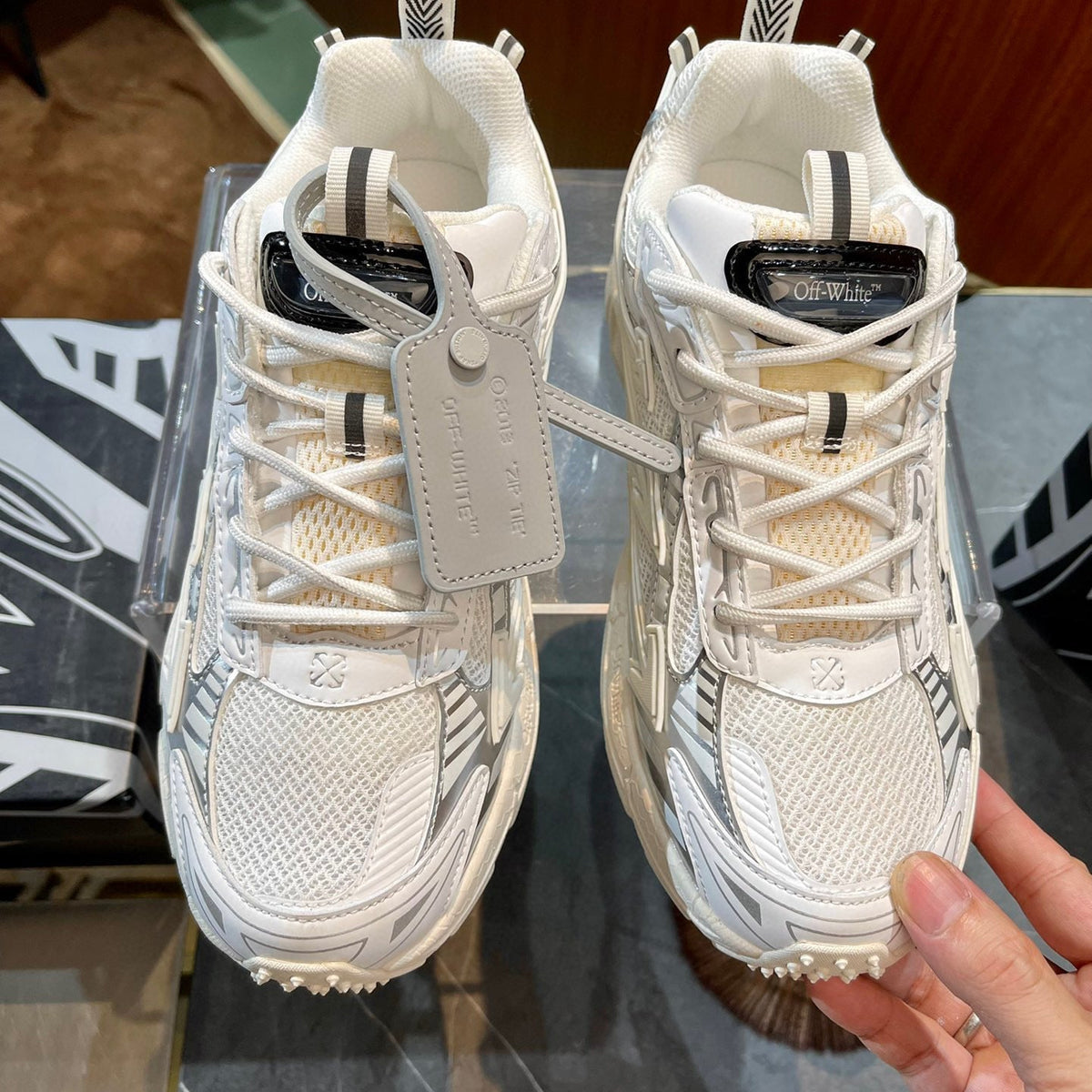 Shoes- Off W x Virgil Abloh Trainers Comfortable Everyday Designer Shoes
