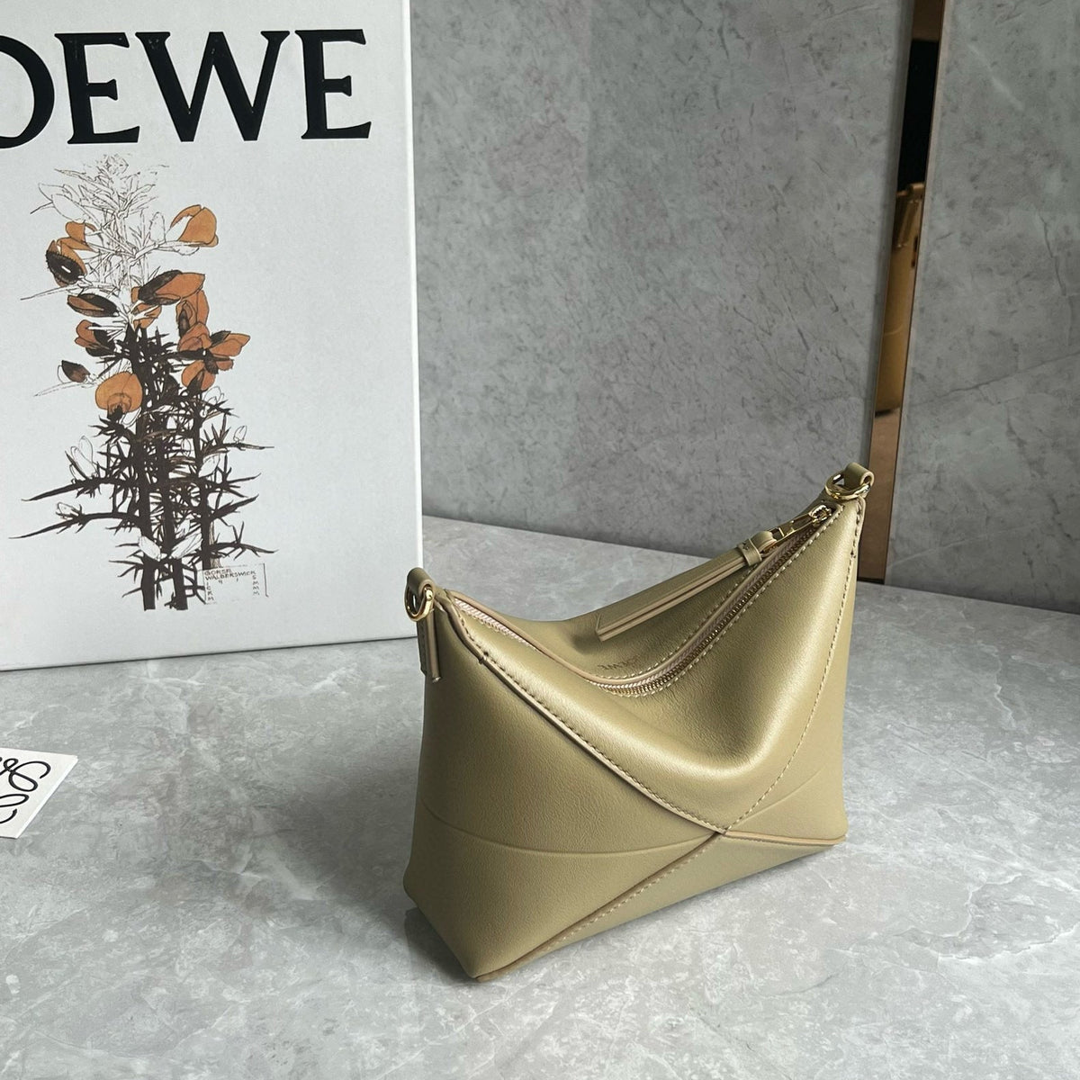 Bags- Loew Puzzle Fold Pouch Elegant Everyday Designer Handbag