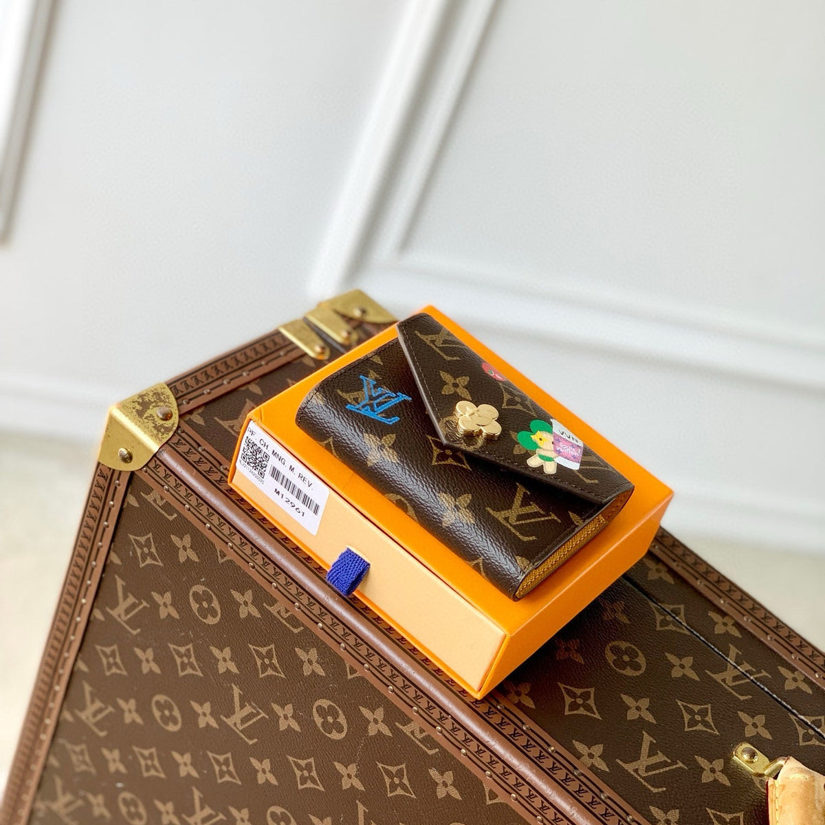 Louis Vuitton Wallets- Louis Vuitton Lou Victorine Wallet Premium Leather Designer Wallet