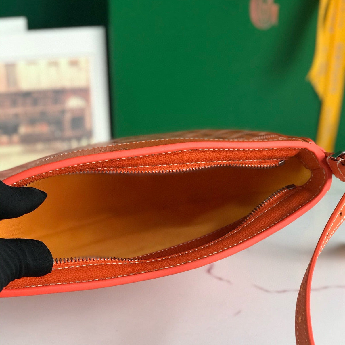 Bags- Goya Hirondelle Bag Luxury Designer Leather Handbag