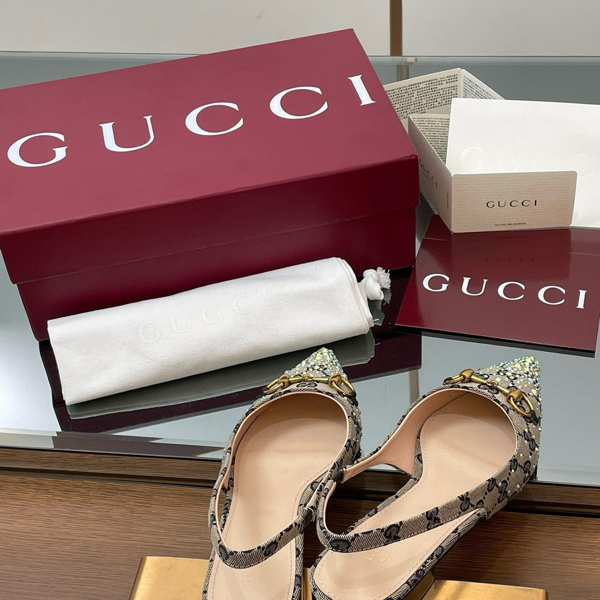 Gucci Shoes- Gucci Pumps Premium Designer Casual Shoes