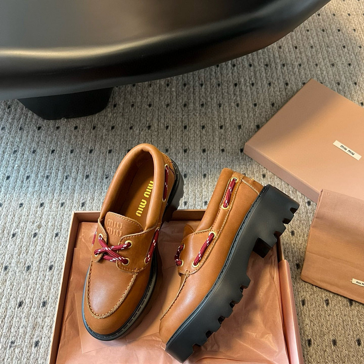 Shoes- Miu M Loafers Luxury Lifestyle Designer Footwear