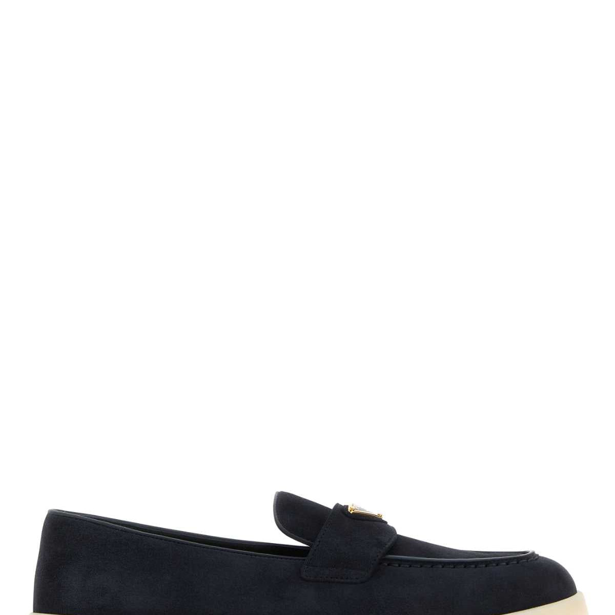 Prada moccasins luxury designer piece front view