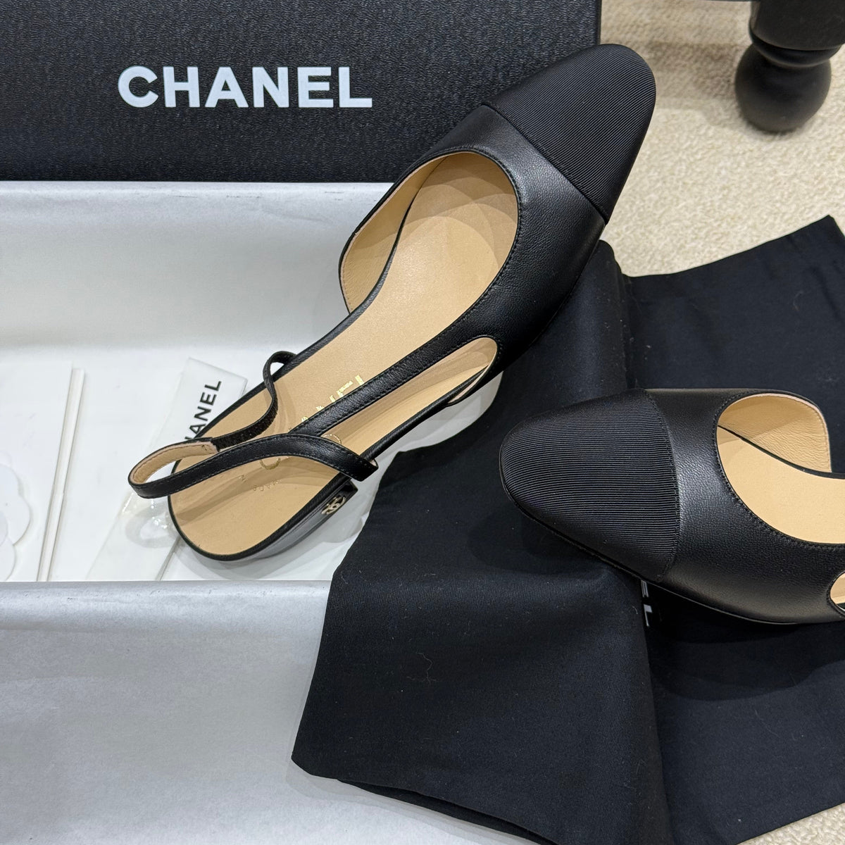 Chanel Shoes- Chanel Slingback Pumps Luxury Lifestyle Designer Footwear