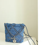 Front view of Chanel 22 Mini Handbag premium bag