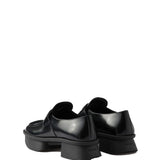 Prada moccasins side profile designer luxury fashion