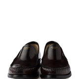 Prada moccasins lifestyle shot premium designer piece