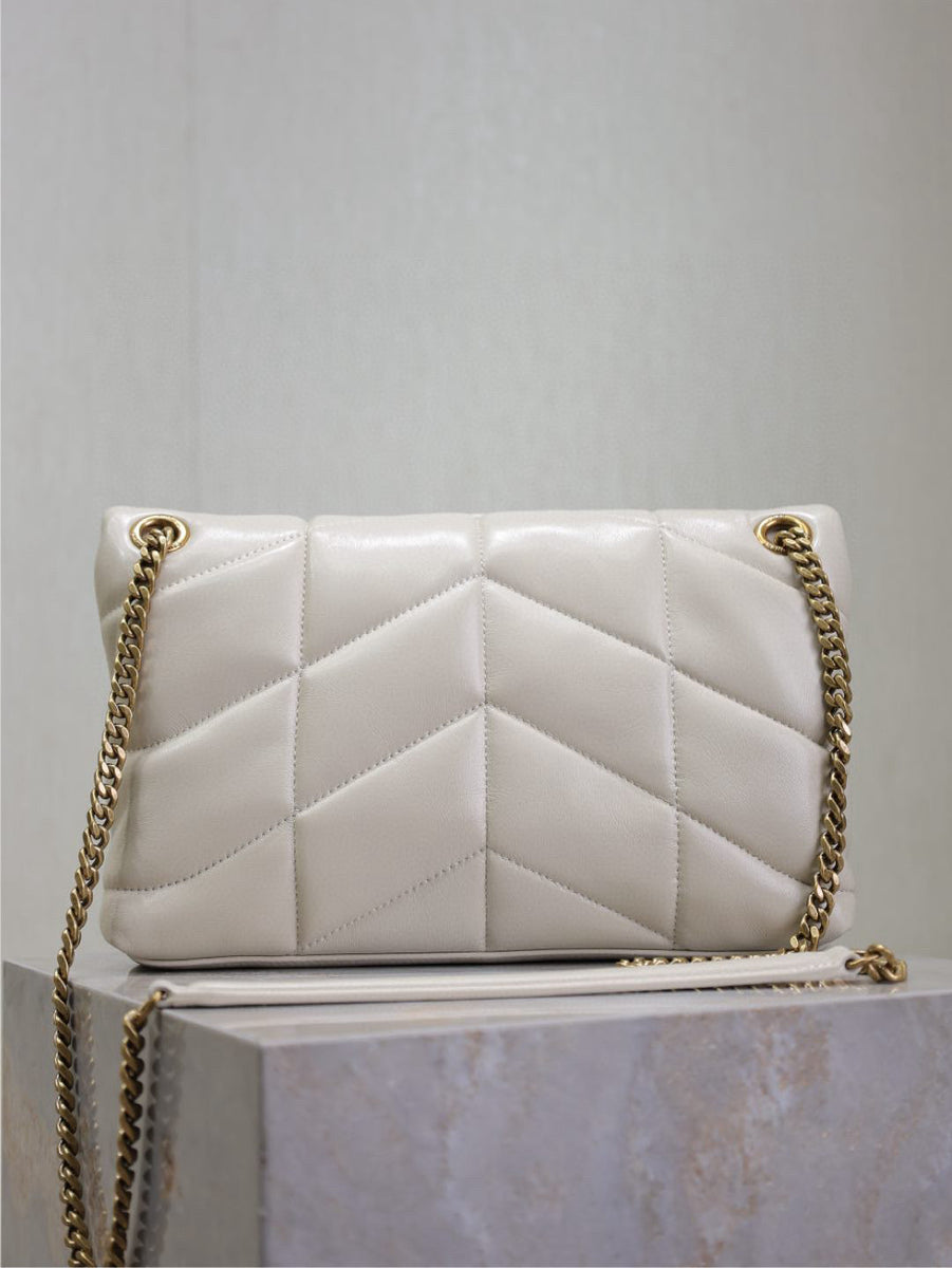 Saint Laurent Bags- Saint Laurent Loulou Puffer Small Bag Premium Designer Shoulder Bag
