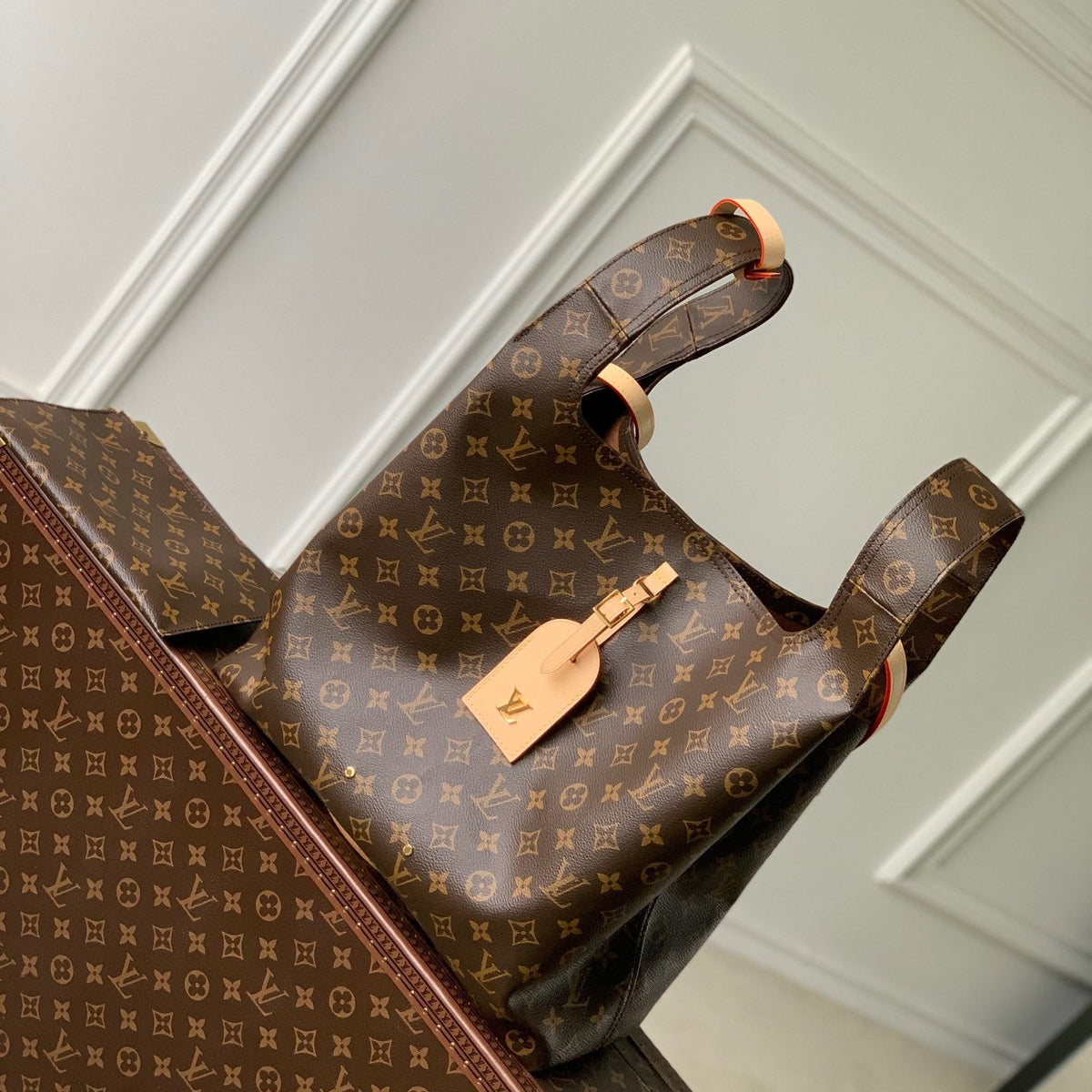 Louis Vuitton Bags- Louis Vuitton Lou Atlantis Gm Bag Elegant Everyday Designer Handbag