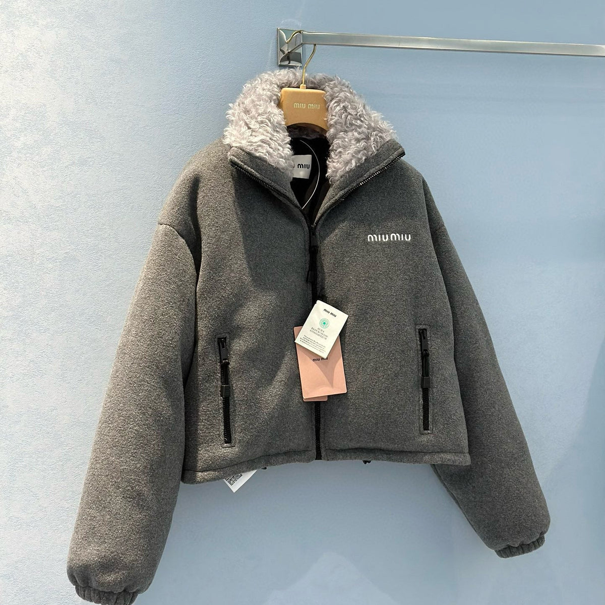 Jackets- Miu M Jacket Luxury Designer Outerwear Jacket