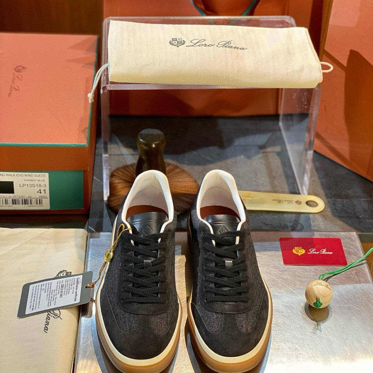 Shoes- Loro P Tennis Walk Trainers Comfortable Everyday Designer Shoes