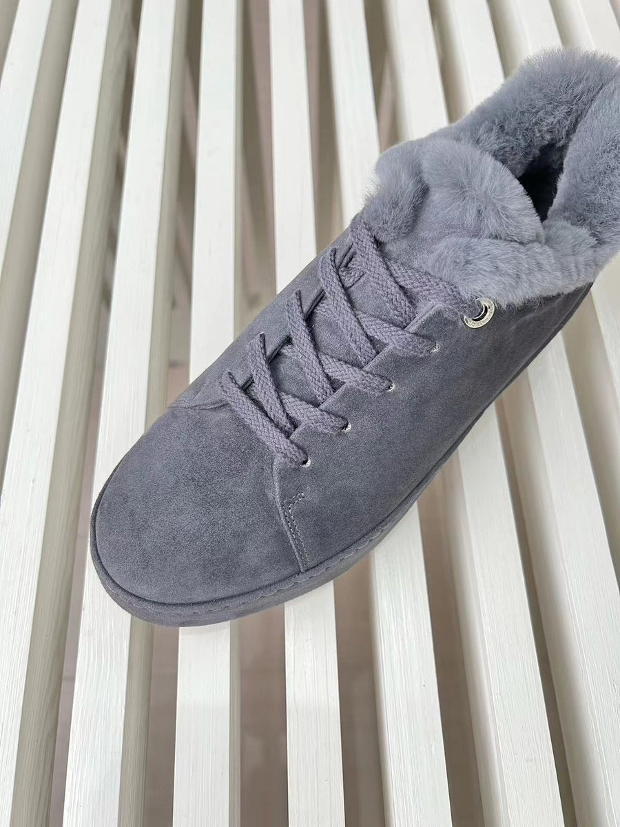 Shoes- Loro P Fur Nuages Sneakers Comfortable Everyday Designer Shoes