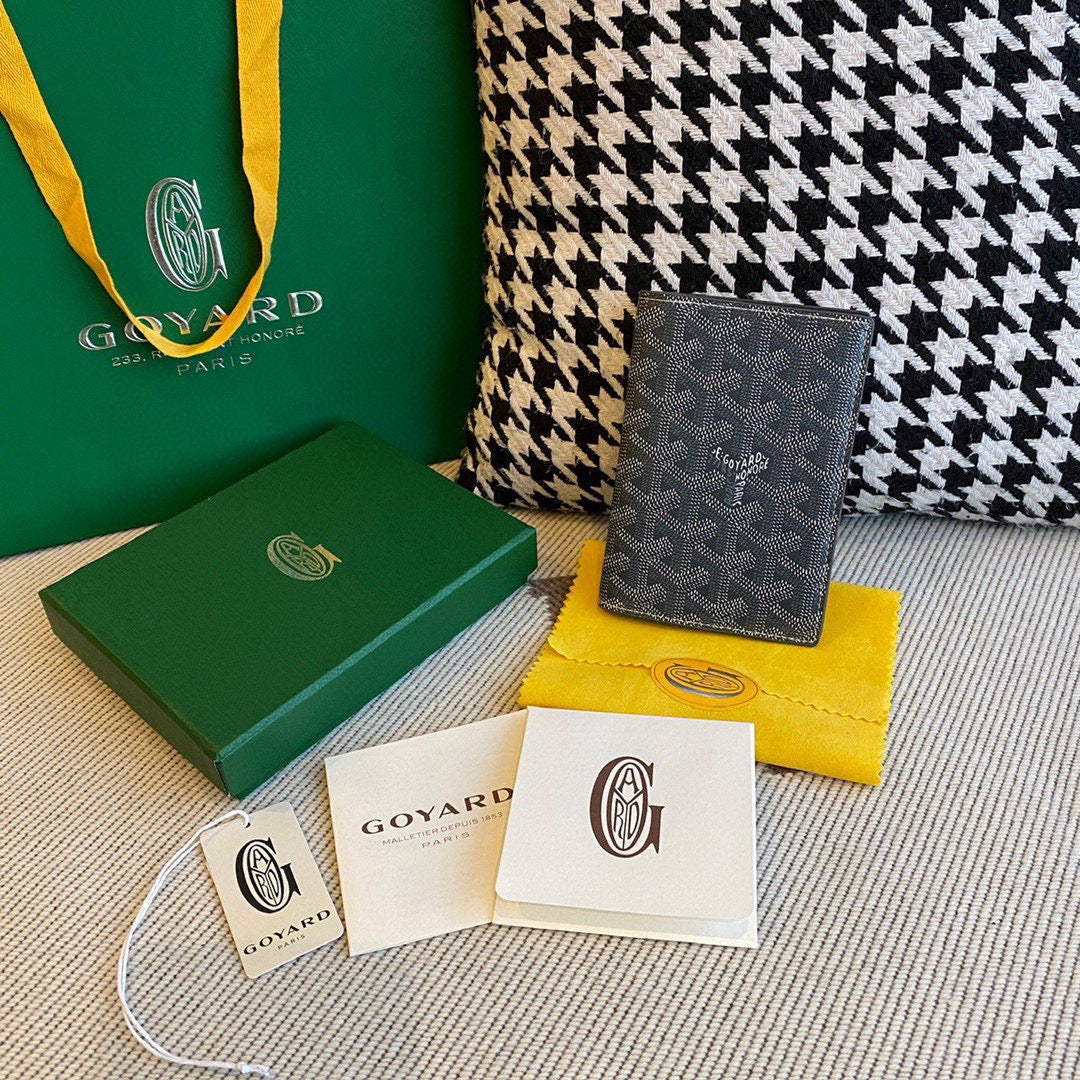 Accessories- Goya Grenelle Passport Cover Luxury Designer Fashion Accessory