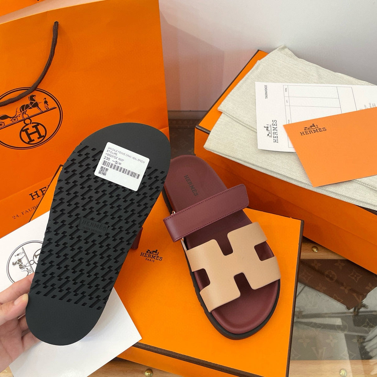 Shoes- Herm Chypre Sandals Luxury Lifestyle Designer Footwear