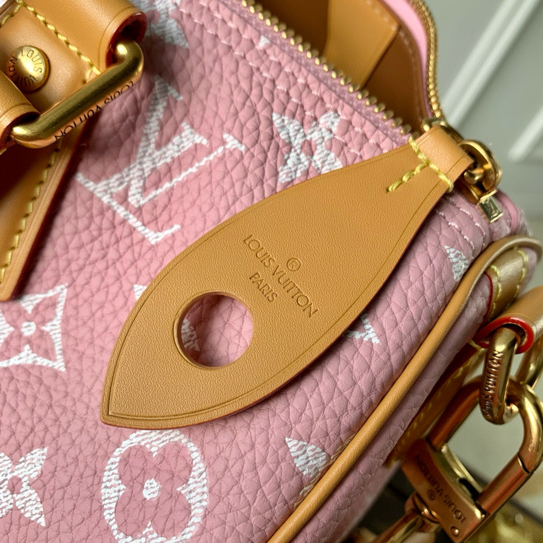 Louis Vuitton Bags- Louis Vuitton Lou Speedy P9 25 Bag Premium Designer Shoulder Bag