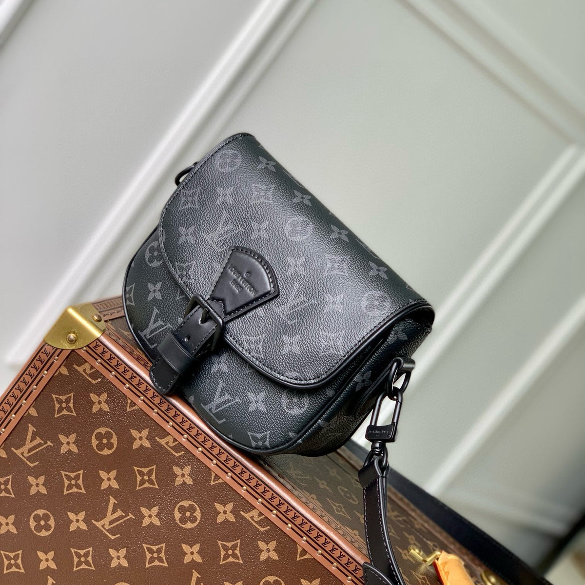 Louis Vuitton Bags- Louis Vuitton Lou Montsouris Messenger Pm Bag Luxury Designer Leather Handbag