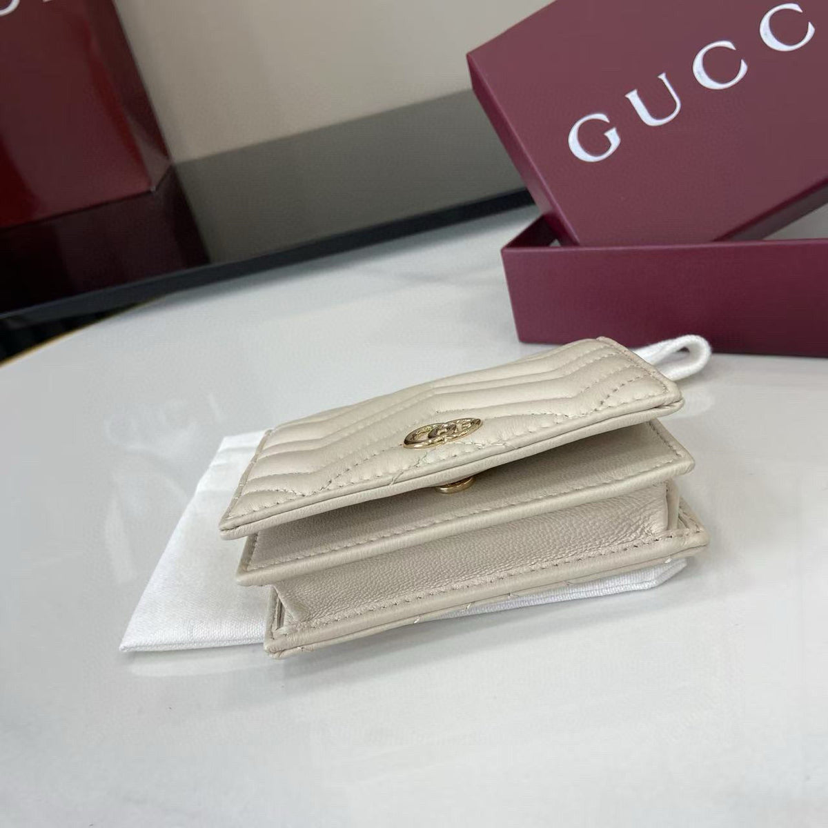 Gucci Wallets- Gucci Marmont Small Wallet Compact Luxury Card Wallet