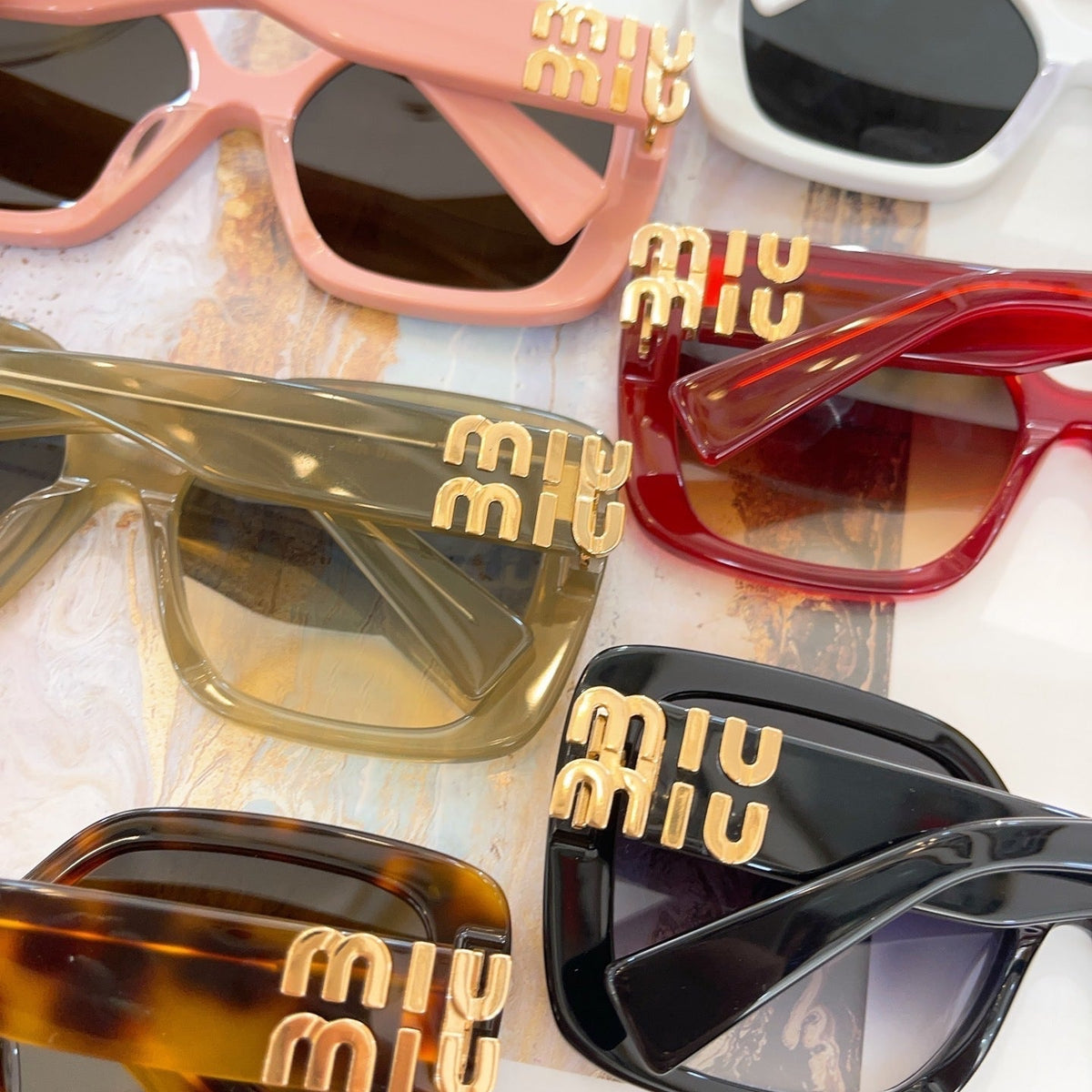 Sunglasses- Miu M Sunglasses Luxury Designer UV Sunglasses