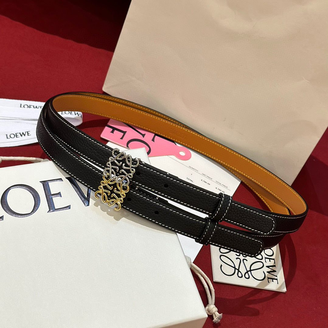 Belts- Loew Belt 20mm Premium Leather Designer Belt