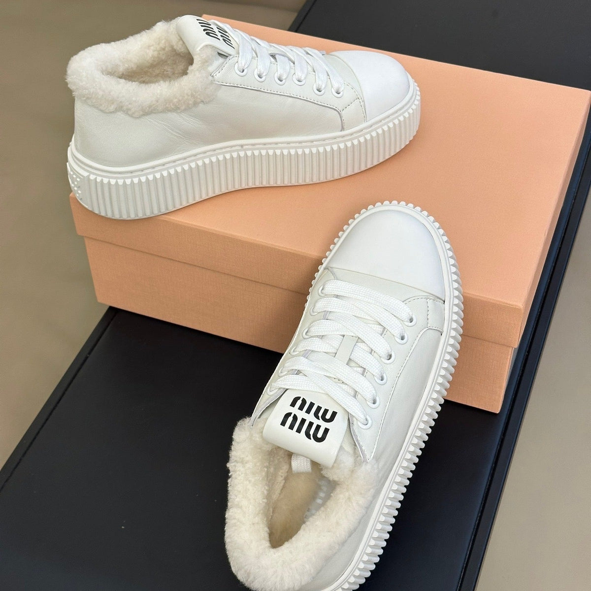 Shoes- Miu M Trainers Premium Designer Casual Shoes