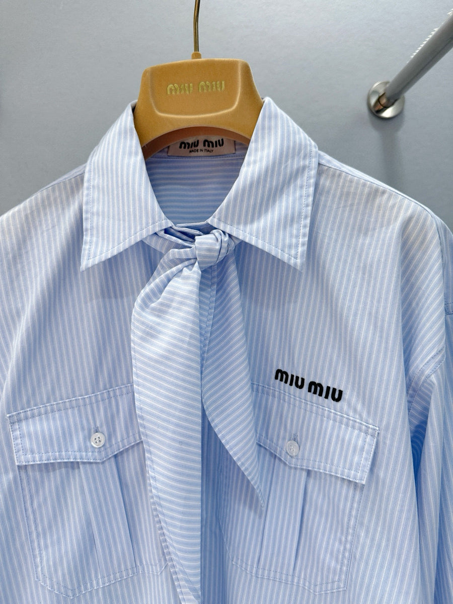 Tops? Miu M Shirt Premium Designer Casual Top