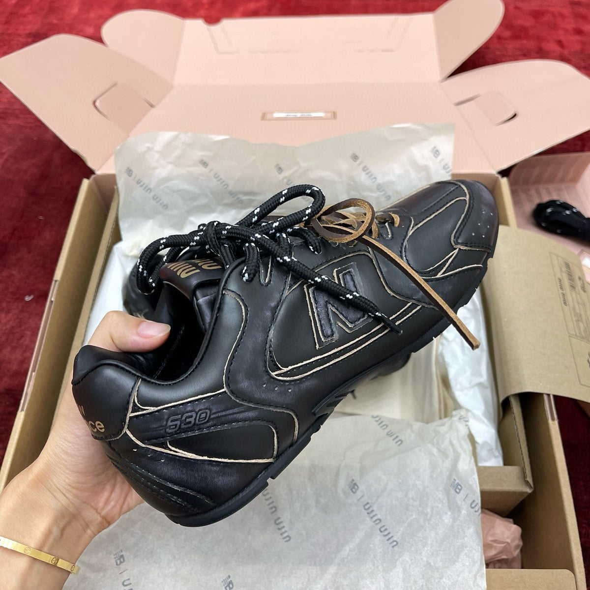 New Balance Shoes- New Balance Miu M x New Balance Trainers Luxury Lifestyle Designer Footwear