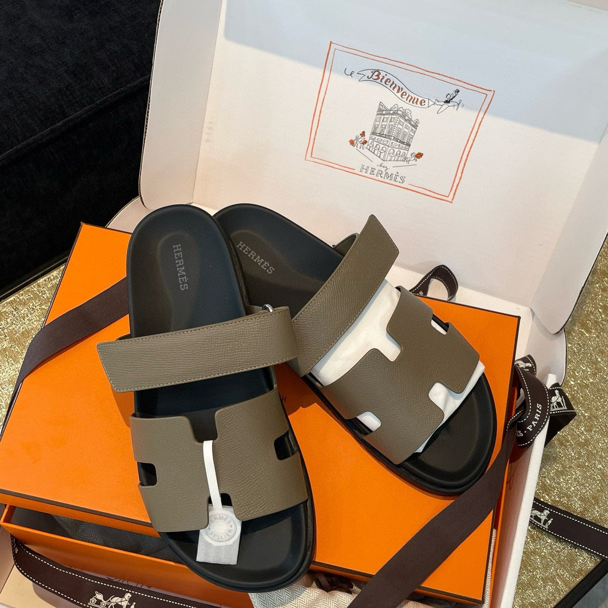 Shoes- Herm Chypre Sandals Luxury Lifestyle Designer Footwear