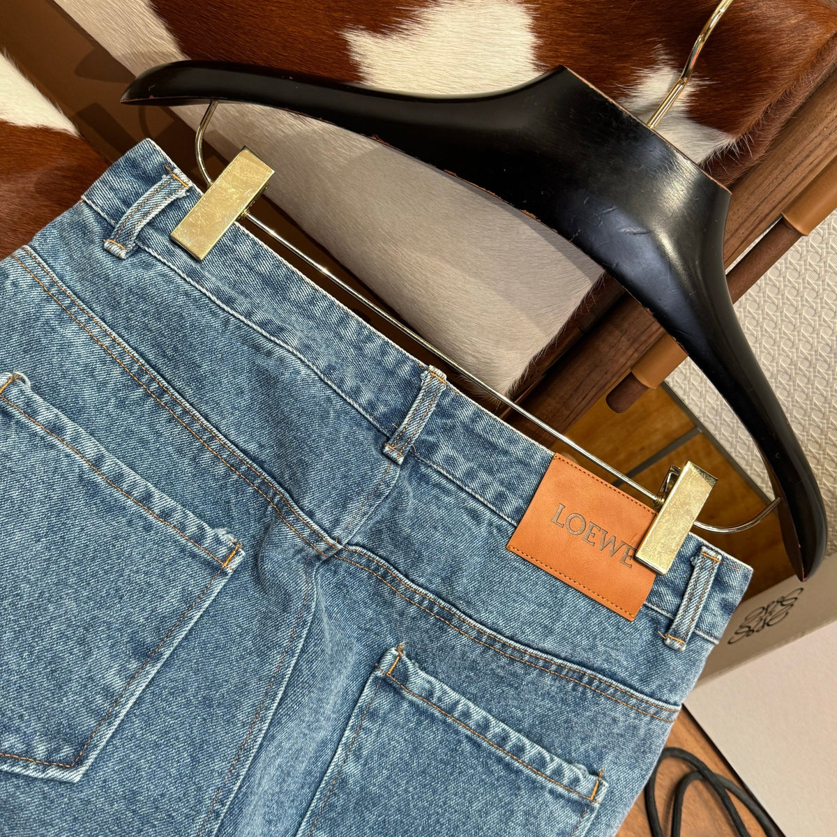Jeans- Loew Denim Shorts Premium Designer Denim Jeans