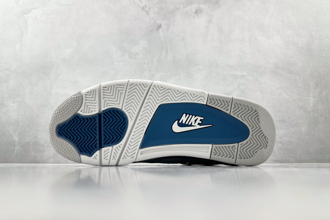 Jordan Shoes- Jordan 4 Military Blue Comfortable Everyday Designer Shoes