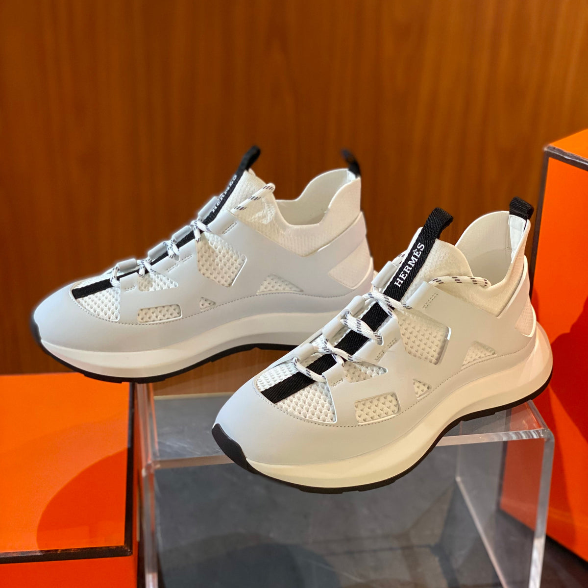 Shoes- Herm Katana Sneakers Premium Designer Casual Shoes
