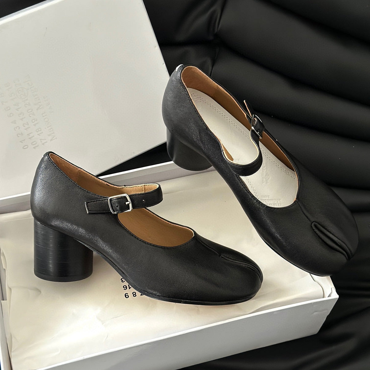 Shoes- Maison M Tabi Heels Comfortable Everyday Designer Shoes