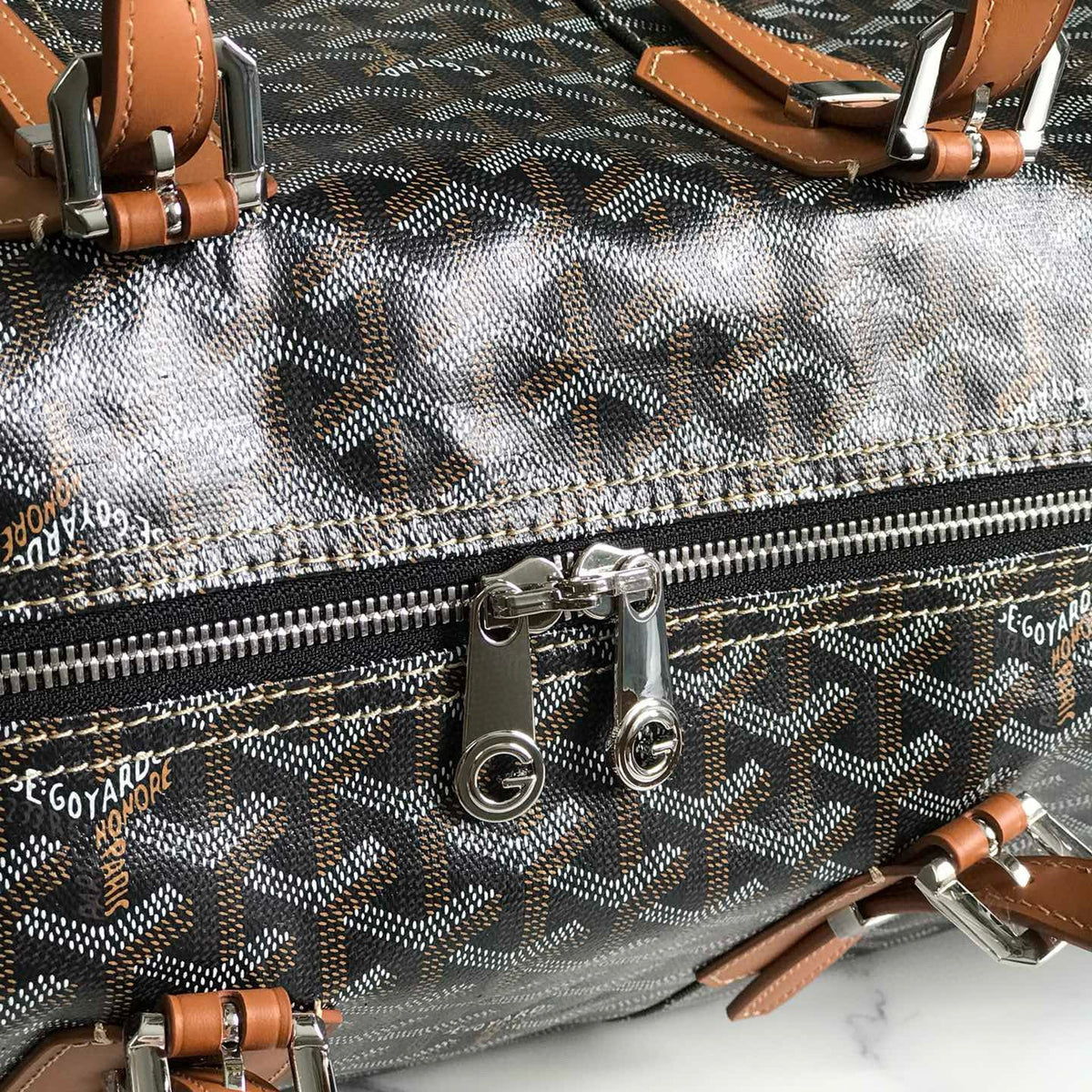 Bags- Goya Boston 45 Bag Luxury Designer Leather Handbag