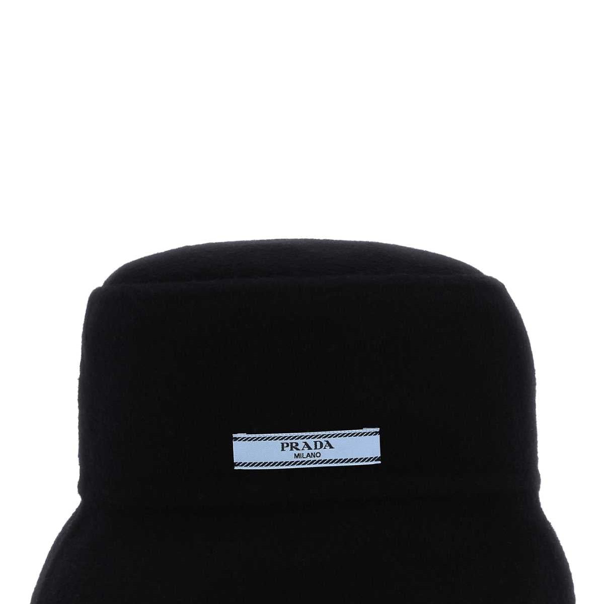 Prada premium caps & hats detail and craftsmanship close-up
