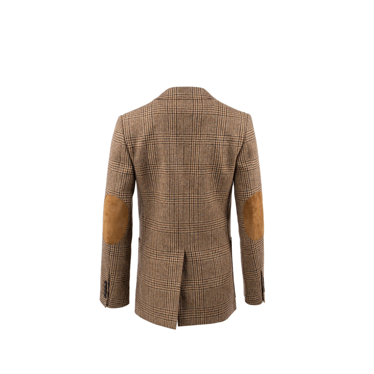 Celine Jackets? Celine Size 34 Houndstooth Blazer Wool Brown Green Luxury Designer Outerwear Jacket