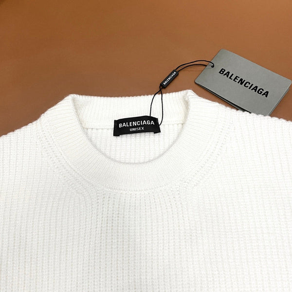Close-up of Balenciaga designer clothing craftsmanship