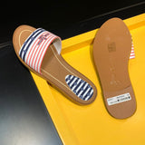 Close-up of Louis Vuitton shoes craftsmanship