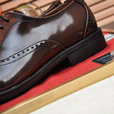 Hermes shoes Style 053 - top view showing design
